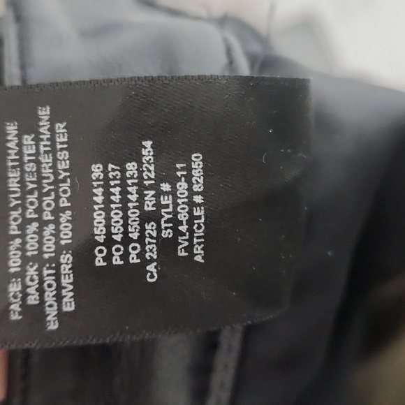 ARITZIA Wilfred The Melina High-Rise Vegan Leather Pants Black Size 4 Approx - Picture 9 of 12